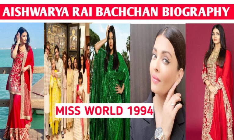 aishwarya rai bachchan biography miss world 1994