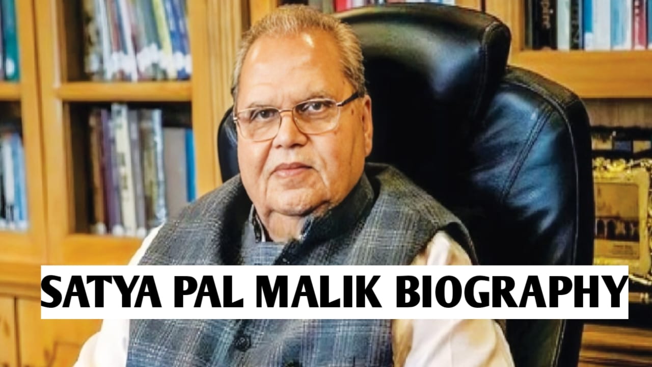 SATYA PAL MALIK BIOGRAPHY