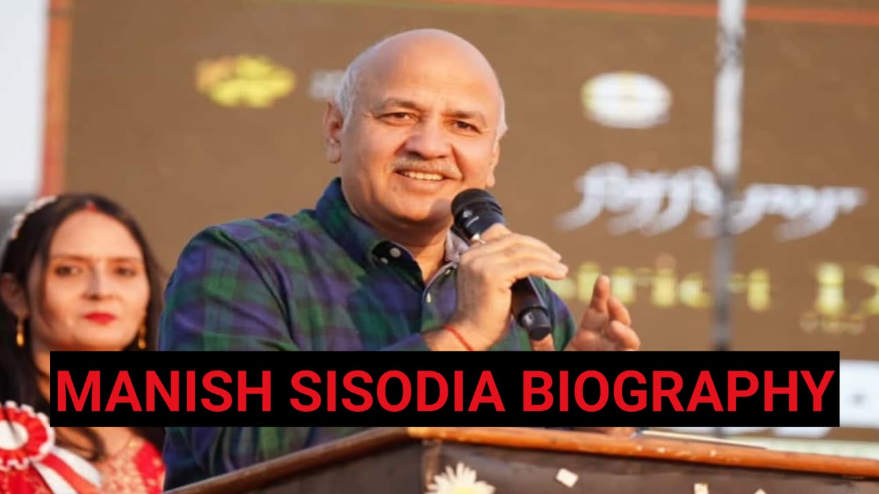 manish sisodia biography