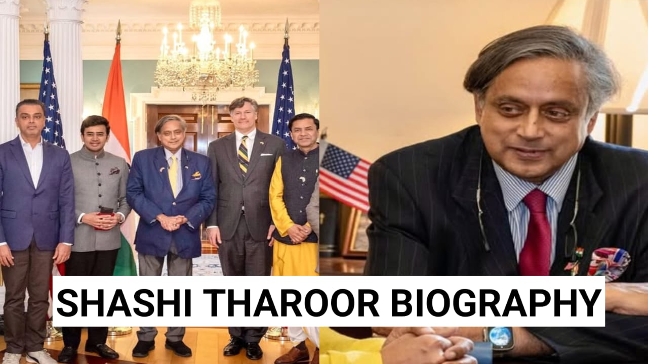 shashi tharoor biography in hindi