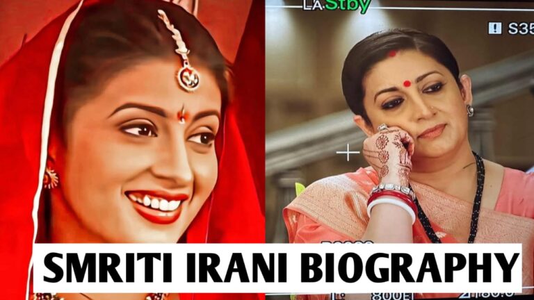 SMRITI IRANI BIOGRAPHY