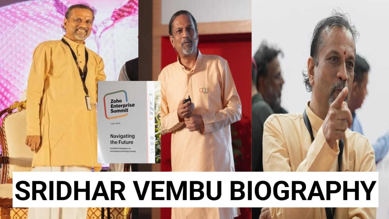 sridhar vembu biography