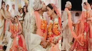 NUPUR SANON STEBIN BEN WEDDING: बॉलीवुड एक्ट्रेस कृति सेनन की छोटी बहन नूपुर सेनन स्टेबिन के संग शादी के बंधन में बंधी, फोटोस हुई सोशल मीडिया पर वायरल