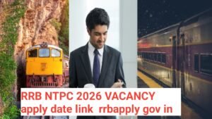 RRB NTPC 2026 VACANCY apply date link rrbapply gov in